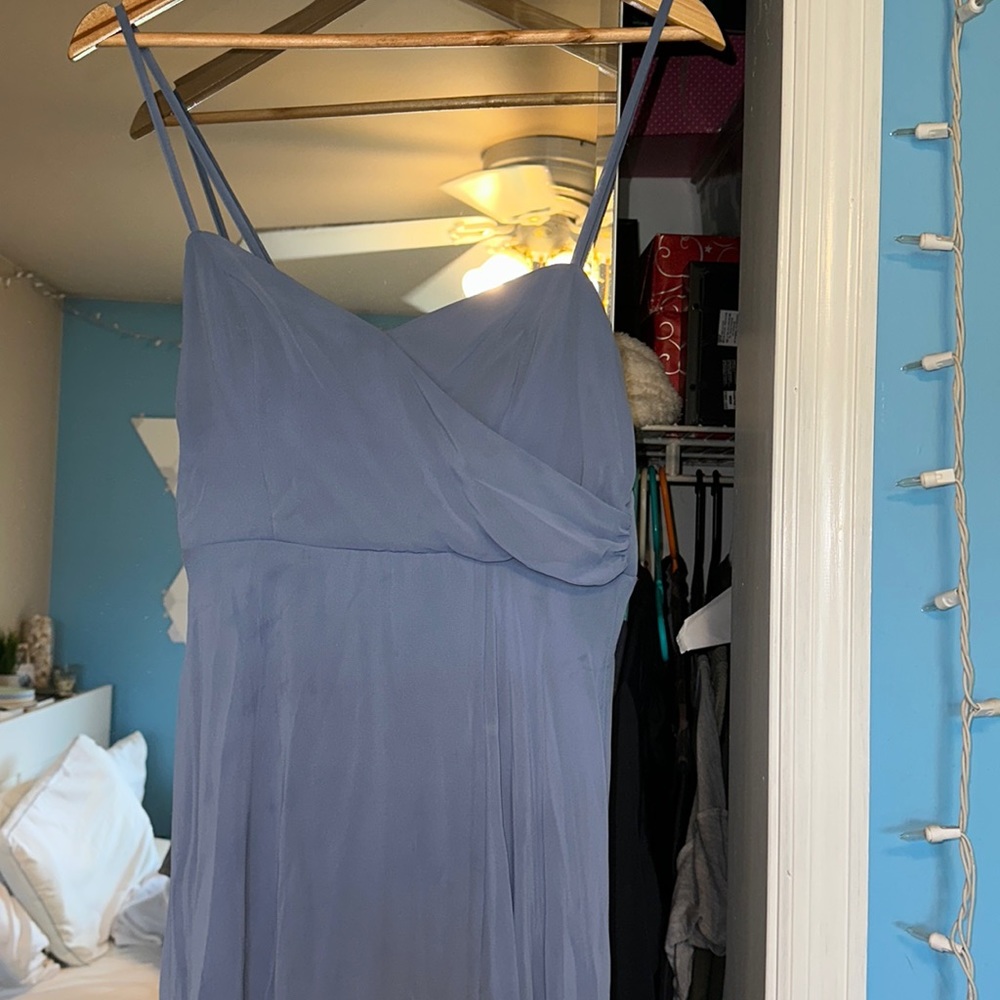 Blue dress